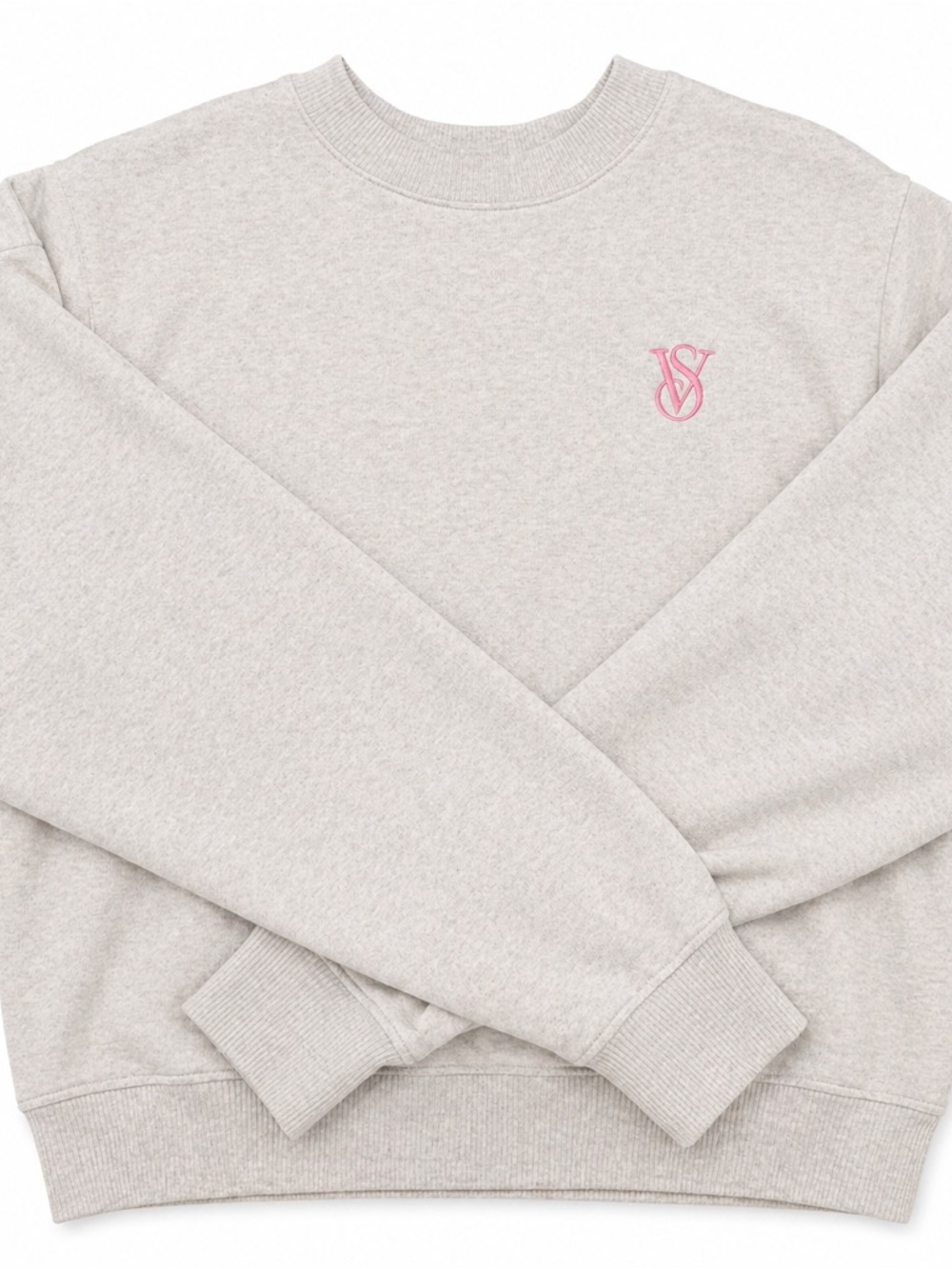 VS pink & grey crewneck